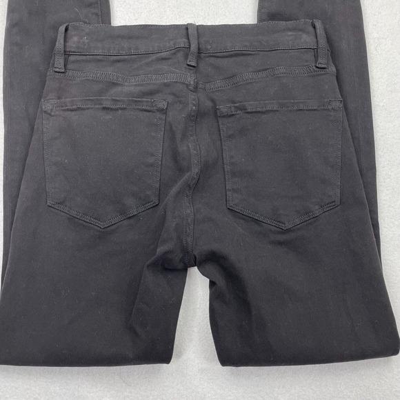 Frame Womens Black Le High Skinny High Rise Pants Size 26 - Picture 2 of 11